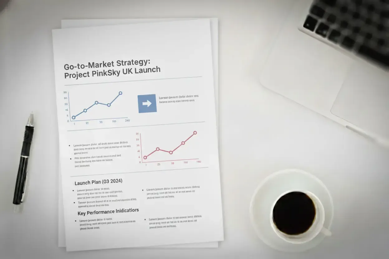 Market entry strategy planning for a drone technology company